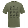 Greek Alphabet T-Shirt with print