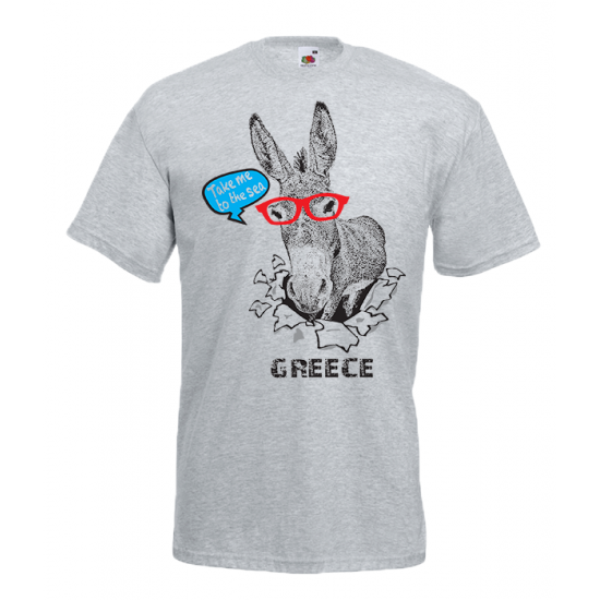 Greek Donkey T-Shirt with print
