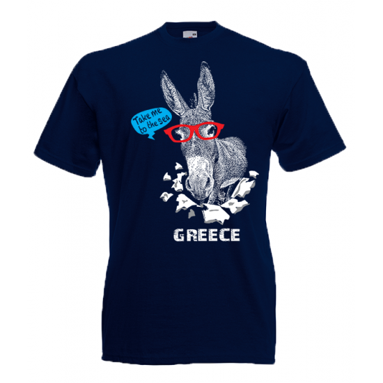 Greek Donkey T-Shirt with print