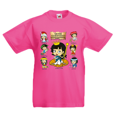 Greek Goddesses Kids T-Shirt with print