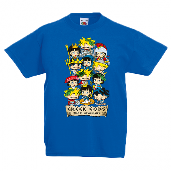 T-Shirt with print Greek Gods-A5100