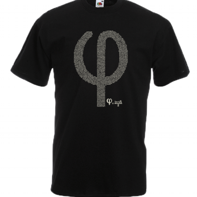 Greek Φ T-Shirt with print