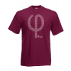 Greek Φ T-Shirt with print