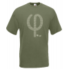 Greek Φ T-Shirt with print