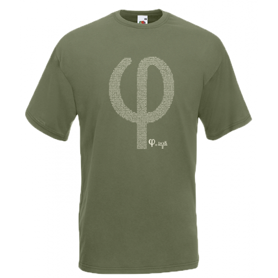 Greek Φ T-Shirt with print