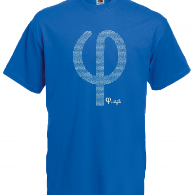 Greek Φ T-Shirt with print