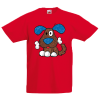 T-Shirt with print Happy Dog-A5874