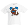 T-Shirt with print Happy Dog-A5874