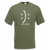 Happy Or Not T-Shirt with print