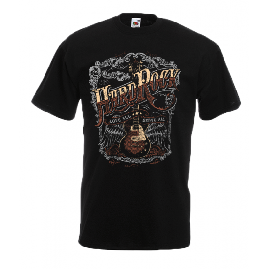Hard Rock T-shirt με στάμπα 