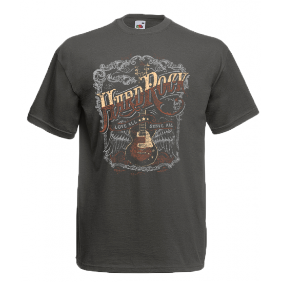 Hard Rock T-shirt με στάμπα 