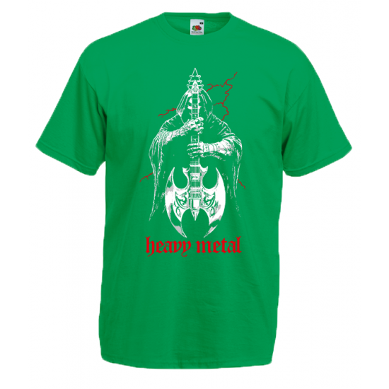Heavy Metal T-shirt με στάμπα 
