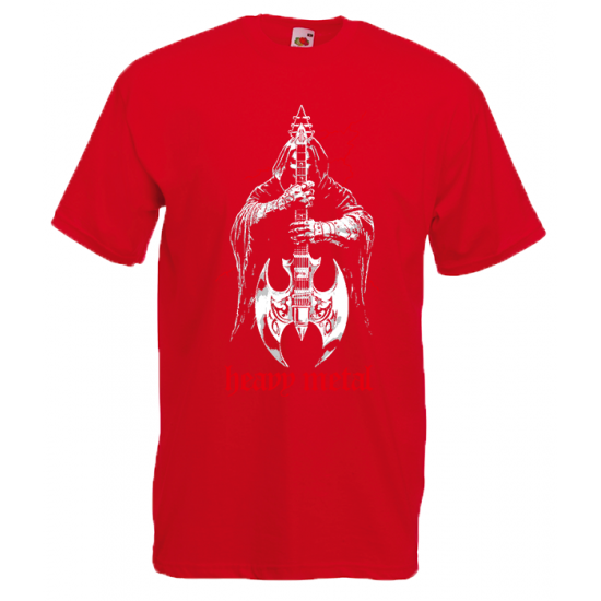 Heavy Metal T-shirt με στάμπα 