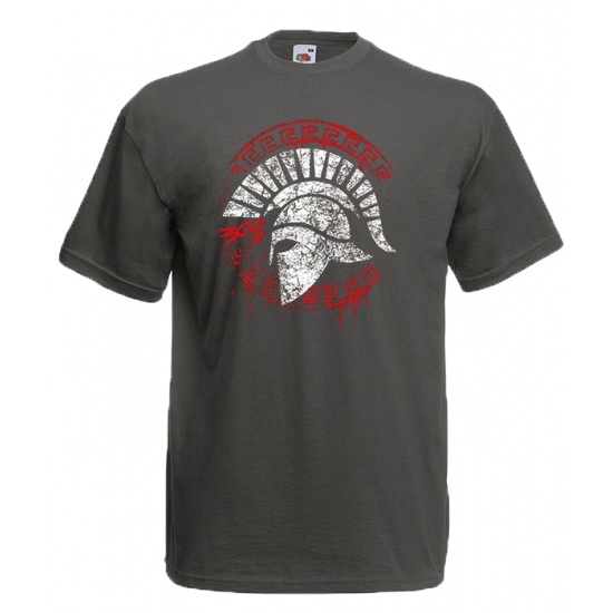 Helmet Greek Key T-Shirt with print