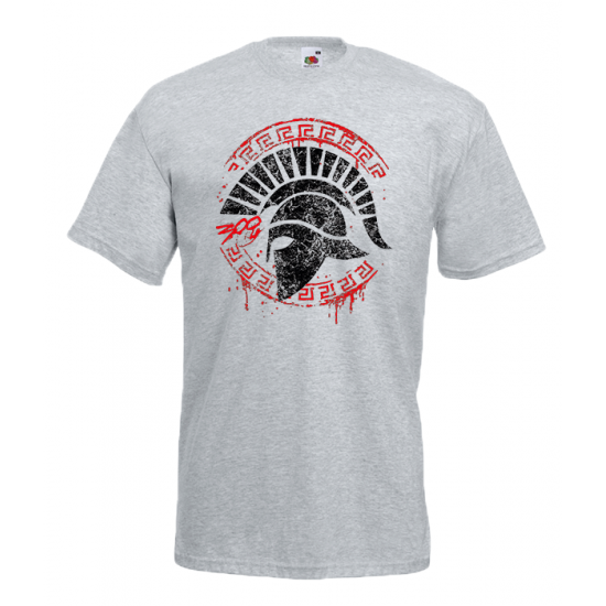 Helmet Greek Key T-Shirt with print
