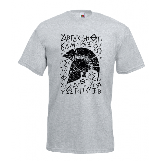 Helmet Alphabet T-shirt με στάμπα 