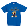 T-shirt με στάμπα I Hate Mornings-A5320