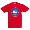 T-shirt με στάμπα I Love Greece Flag Kids-622