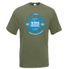 I Love Greece Flag T-Shirt with print