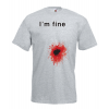 I'm Fine T-Shirt with print