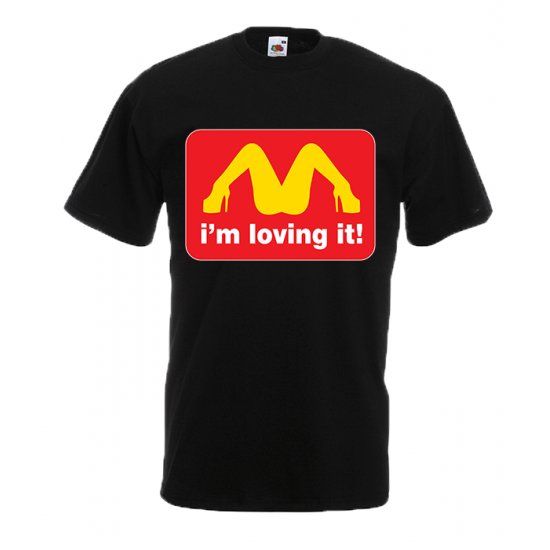 I'm Loving It T-Shirt with print