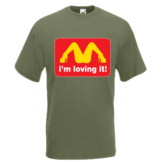 I'm Loving It T-Shirt with print