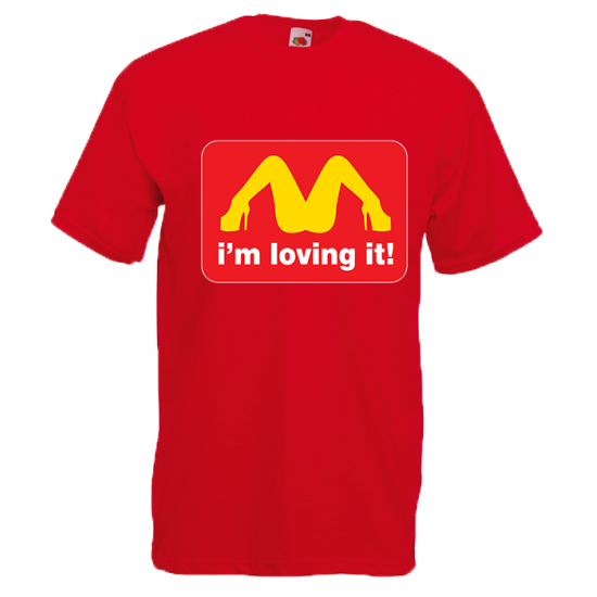 I'm Loving It T-Shirt with print