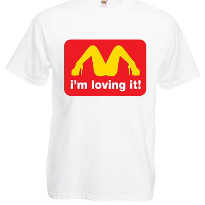 I'm Loving It T-Shirt with print
