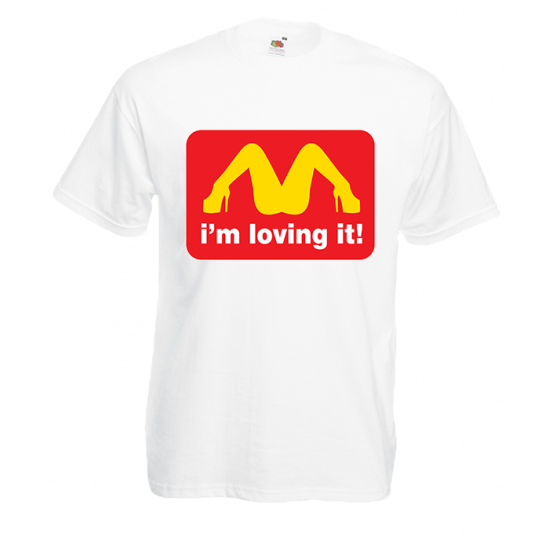 I'm Loving It T-Shirt with print