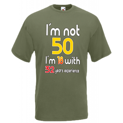 Im Not 50 T-Shirt with print