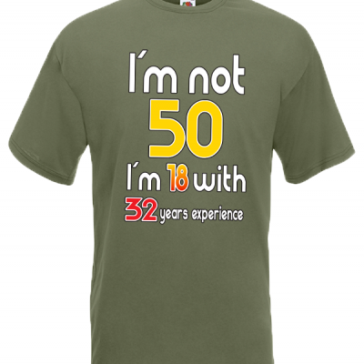 Im Not 50 T-Shirt with print