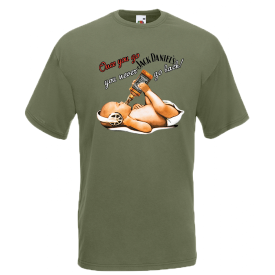 Jack Daniel Baby T-Shirt with print