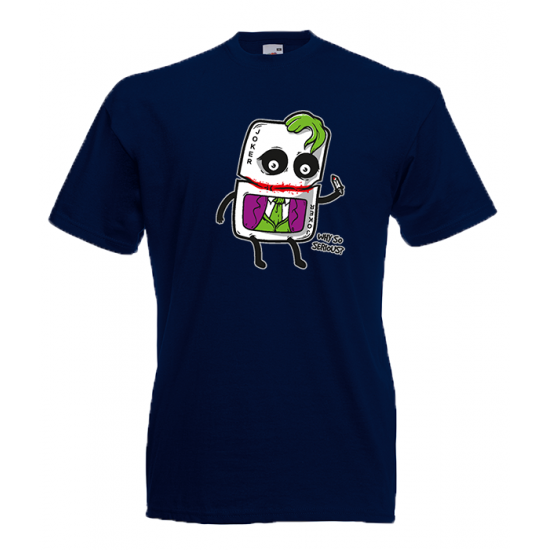 Joker Card Why So Serious T-Shirt with print