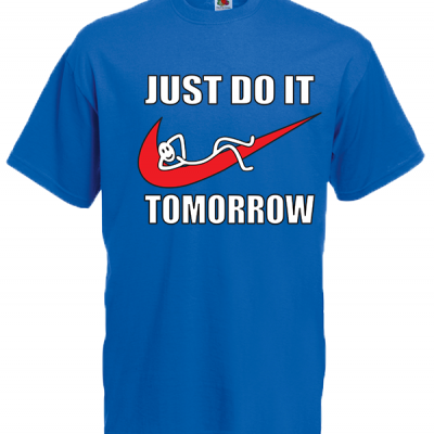 Just Do It T-Shirt με στάμπα