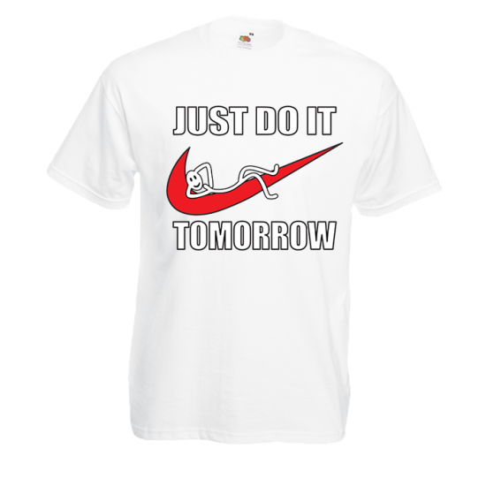 Just Do It T-Shirt με στάμπα