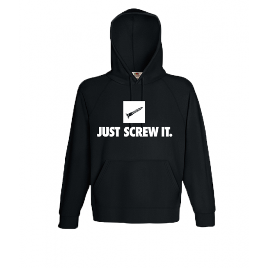 Just Screw It-A7122 Hooded Sweatshirt  with print