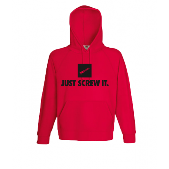 Just Screw It-A7122 Hooded Sweatshirt  with print