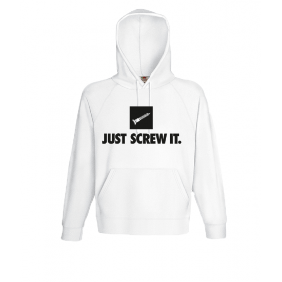 Just Screw It-A7122 Hooded Sweatshirt  with print