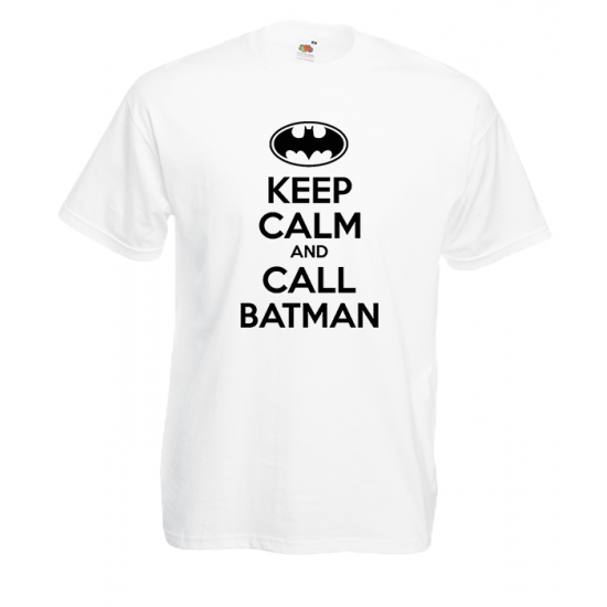 Keep Calm And And Call Batman T-Shirt with print