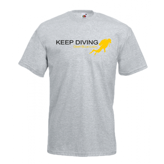Keep Diving T-shirt με στάμπα 