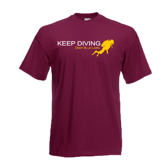 Keep Diving T-shirt με στάμπα 