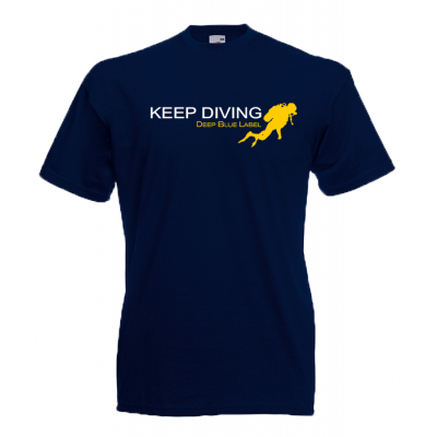 Keep Diving T-shirt με στάμπα 