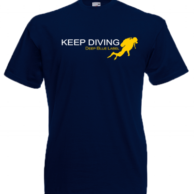Keep Diving T-shirt με στάμπα 