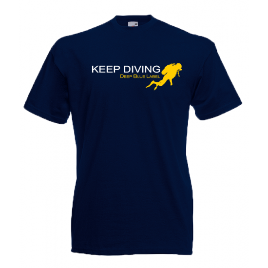 Keep Diving T-shirt με στάμπα 