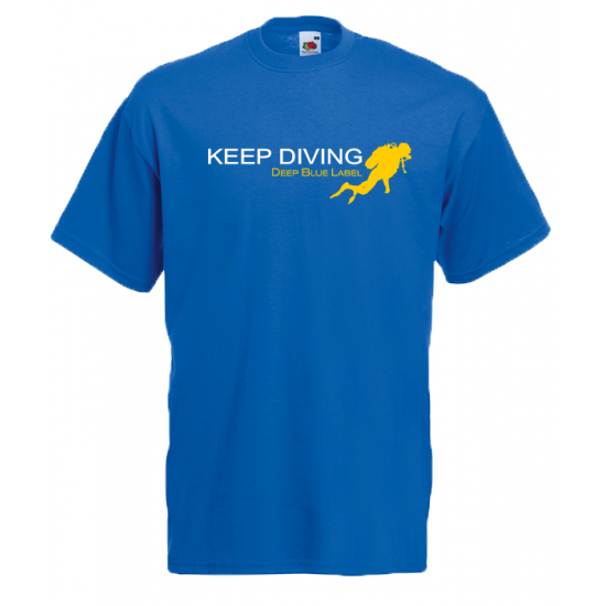 Keep Diving T-shirt με στάμπα 