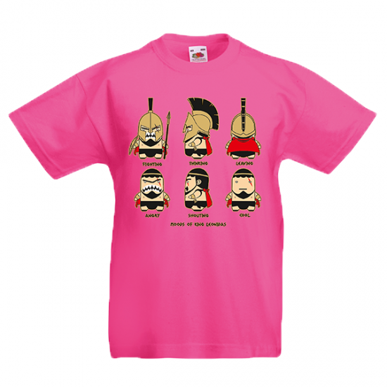T-Shirt with print King Leonidas-A1882