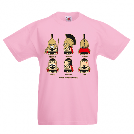 T-Shirt with print King Leonidas-A1882
