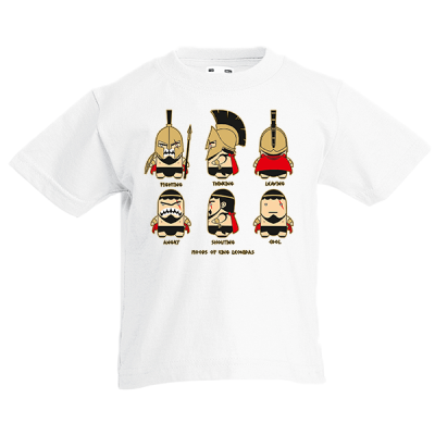 King Leonidas Kids T-Shirt with print