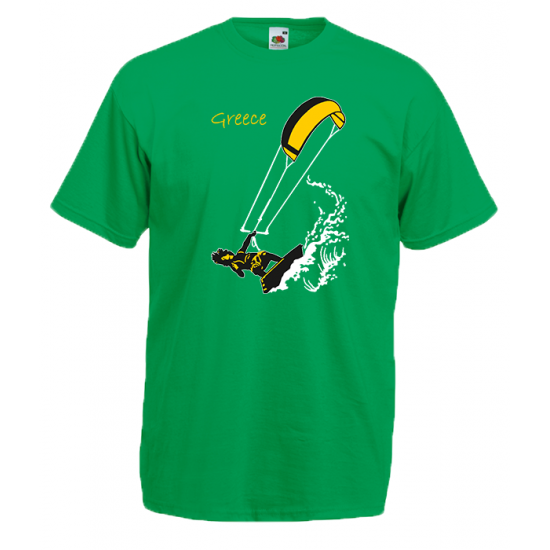 Kite Surf T-shirt με στάμπα 