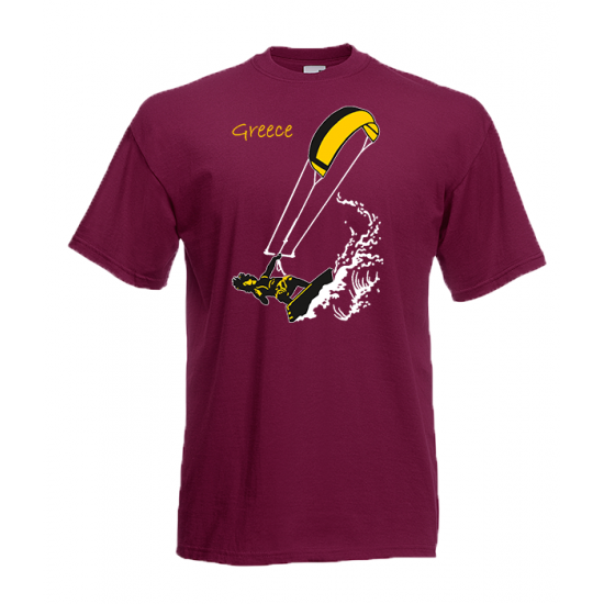 Kite Surf T-shirt με στάμπα 